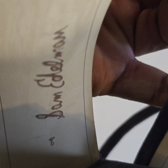 Anthropolo Sam Edelman Strap Heel Women Yaria Blue Leather Studded Ankle… - Picture 14 of 16